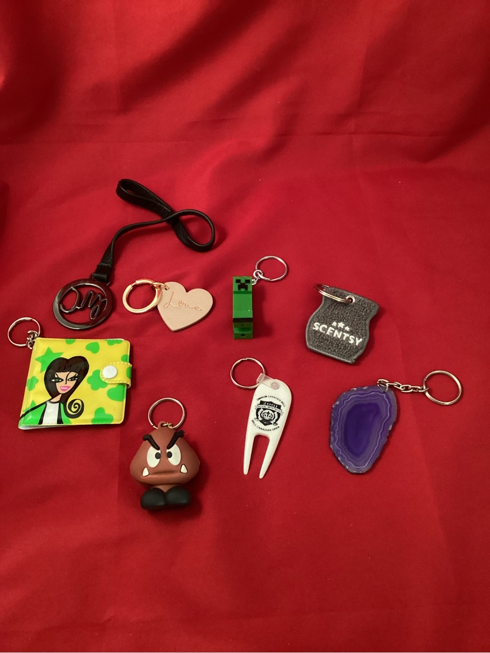 Multiples Assorted Keychain Lot